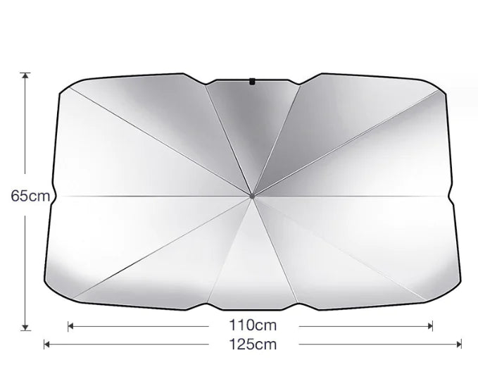 Upgraded Car Windshield Sun Shade - Anti-UV Protection