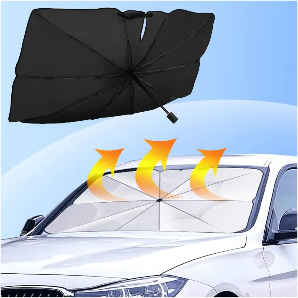 Upgraded Car Windshield Sun Shade - Anti-UV Protection